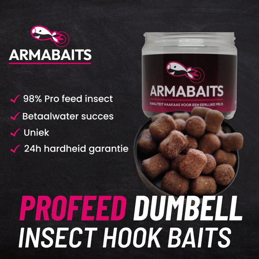 Pro Feed insect Dumbell Hookbaits