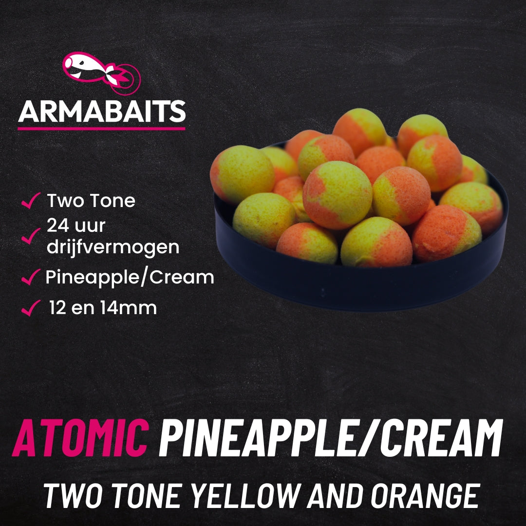 Atomic Pineaple/Cream - Two-tone Yellow and orange