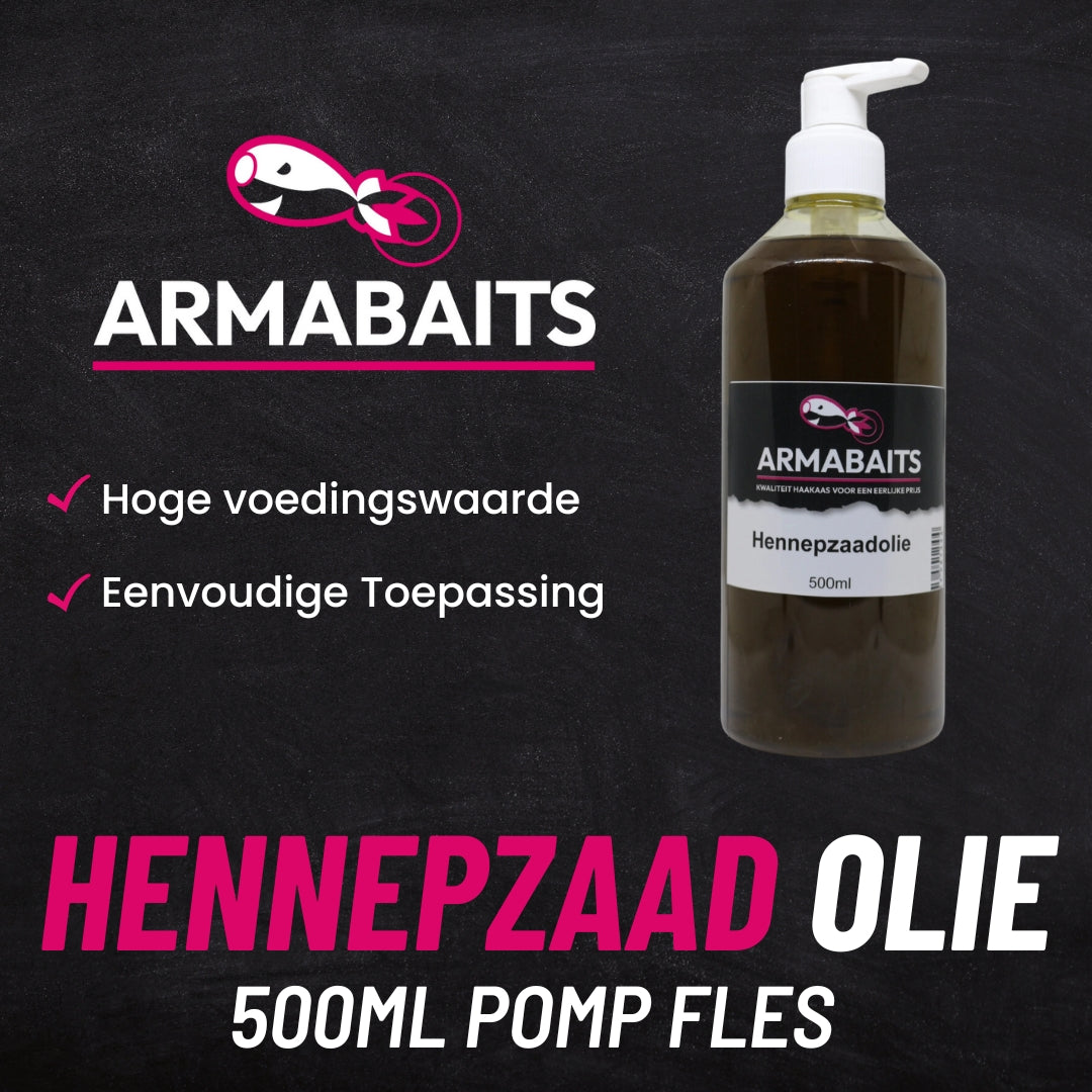 Hennepzaad olie — 500 ml